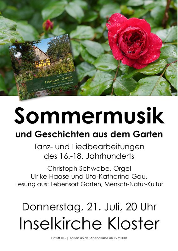 Schwabe: Sommermusik und Geschichten aus dem Garten